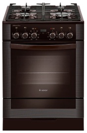 Комбинированная плита Gefest 6502-03 0045 60 см, 52 л, 4 конфорки, коричневый