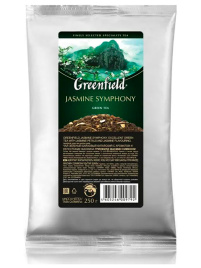 Чай зеленый листовой Greenfield Жасмин Симфони(250 г, м/у ХРК)