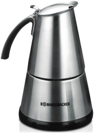 Кофеварка эспрессо Rommelsbacher EKO 364/E, нержавеющая сталь