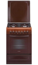 Комбинированная плита Gefest ПГЭ 6102-02 0001 60 см, 52 л, 4 конфорки, коричневый