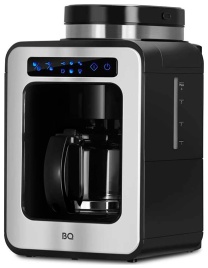 Капельная кофеварка со встроенной кофемолкой BQ CM7000 Стальной-Черный
