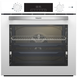 Электрический духовой шкаф Hotpoint HSTF 1231 JSAH WHG 59 см, 72 л гриль конвекция, белый