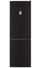 Двухкамерный холодильник Maunfeld MFF185NFSB10 Inverter No frost, черный