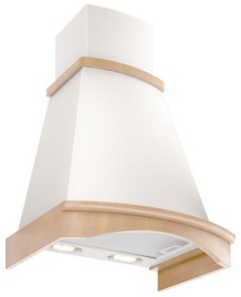 Вытяжка Elikor Ротонда 60П-1000-П3Д бежевый/дуб неокрашенный