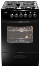 Электроплита Лысьва ЭП 411 МС черная, без крышки