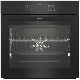 Электрический духовой шкаф Hotpoint FE8 1352 SMP BLG 59 см, 72 л, гриль и конвекция, черный