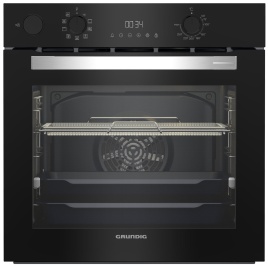 Электрический духовой шкаф Grundig GEBM12300BSA 59 см, 72 л, гриль и конвекция, черный
