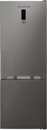 Двухкамерный холодильник Schaub Lorenz SLU S620X3E No frost, серебристый