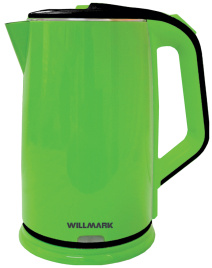 Чайник электрический Willmark WEK-2012PS салатовый