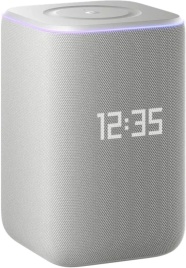 Умная колонка Яндекс Станция 3 с Алисой, эмбиент-подсветкой и Zigbee, серая (YNDX-00060GRY)