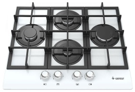 Газовая варочная панель Gefest ПВГ 2231 К12 60 см, 4 конфорки электроподжиг газконтроль, белый