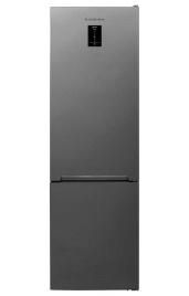 Двухкамерный холодильник Schaub Lorenz SLUS 379 G4E No frost, серый