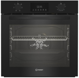 Электрический духовой шкаф Indesit IBFTE 2434 BL, таймер, черный