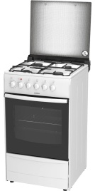 Комбинированная плита Darina 1B KM 441 301 W 50 см, 50 л, 4 конфорки, белый