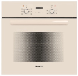 Электрический духовой шкаф Gefest ЭДВ ДА 622-02 В1 59 см, 55 л гриль конвекция, кремовый