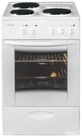 Электроплита Лысьва ЭП 301 МС 50 см, 3 конфорки, белый