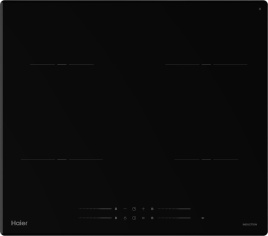 Электрическая варочная панель Haier HHX-Y64SVVB 59 см, 4 конфорки стеклокерамика, черный