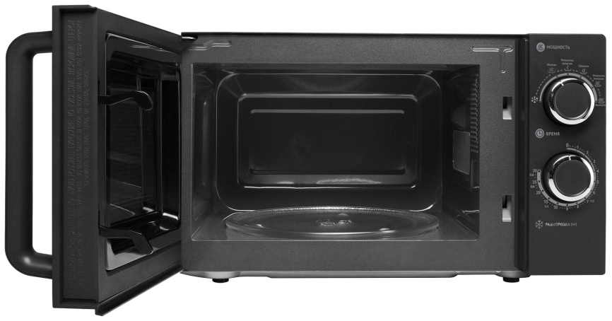 Микроволновая печь - СВЧ Polaris PMO 2001 RUS, графитовый фото 3