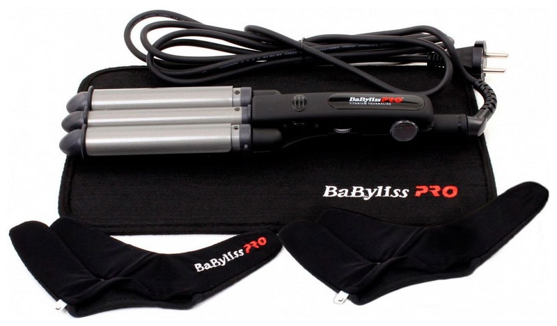 Плойка для волос тройная Babyliss Pro BAB2269TTE фото 6