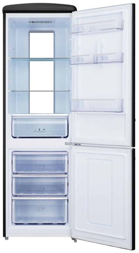 Двухкамерный холодильник Tesler RB-330 BLACK фото 2