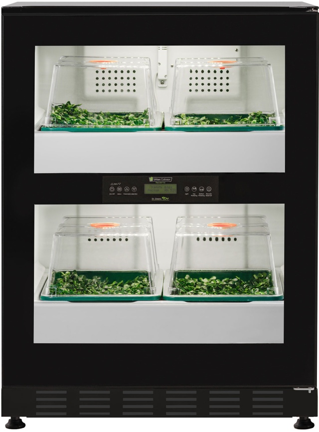 Шкаф для выращивания микрозелени Urban Cultivator Dr.Greens Residential, черный (9003V) фото 3