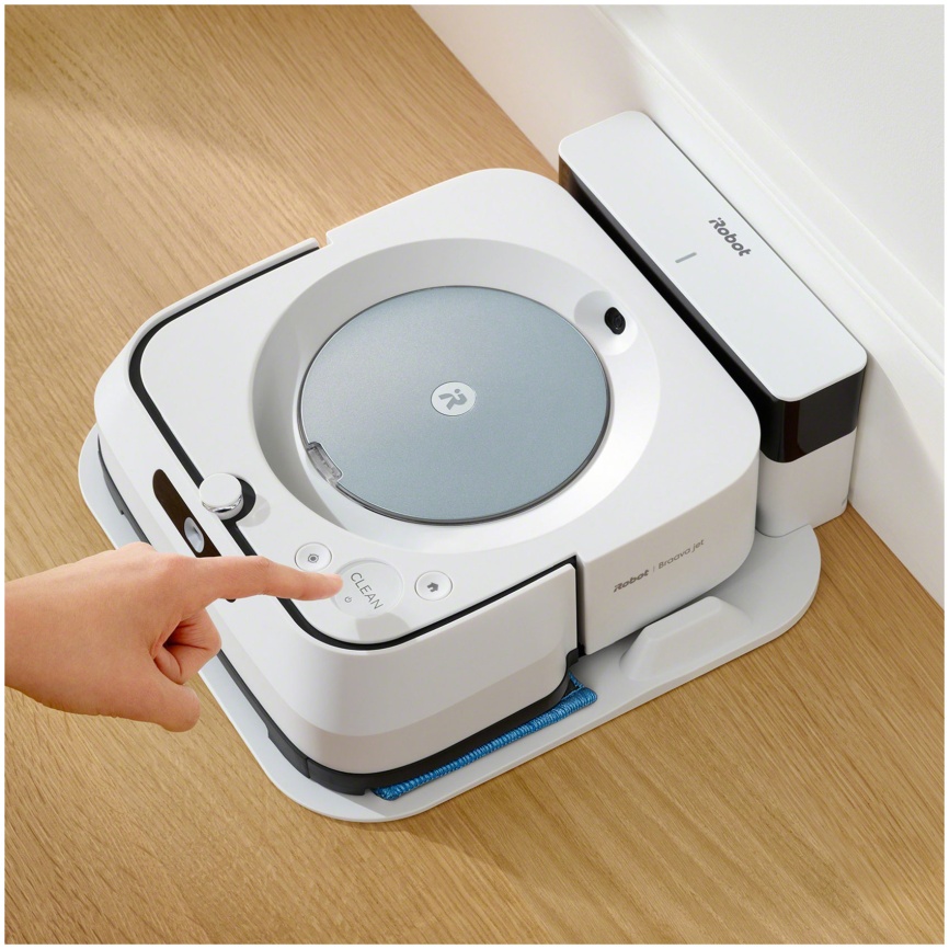 Робот-пылесос iRobot Braava Jet M6 для влажной уборки (белый) фото 5