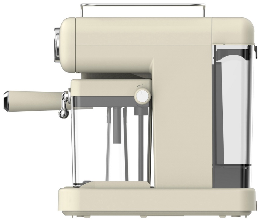 Кофеварка Tesler ECM-250 BEIGE фото 4