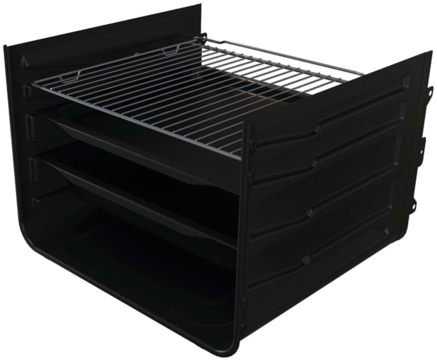 Газовая плита Gorenje GG5A21BEF 50 см, 70 л, 4 конфорки, бежевый фото 9