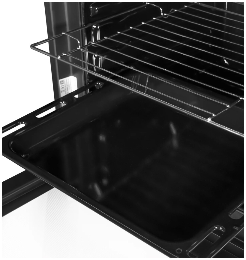 Электрический духовой шкаф LEX EDM 073 BBL 59 см, 60 л, гриль и конвекция, черный фото 3