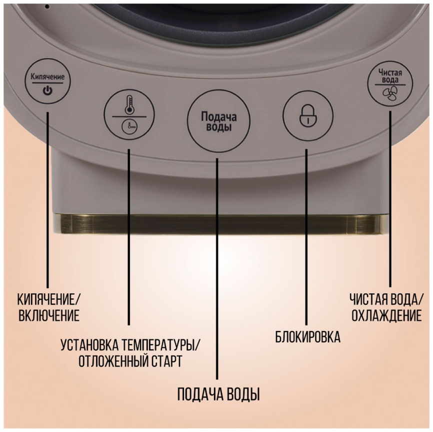 Термопот Tesler TP-5045, SAND GREY фото 4