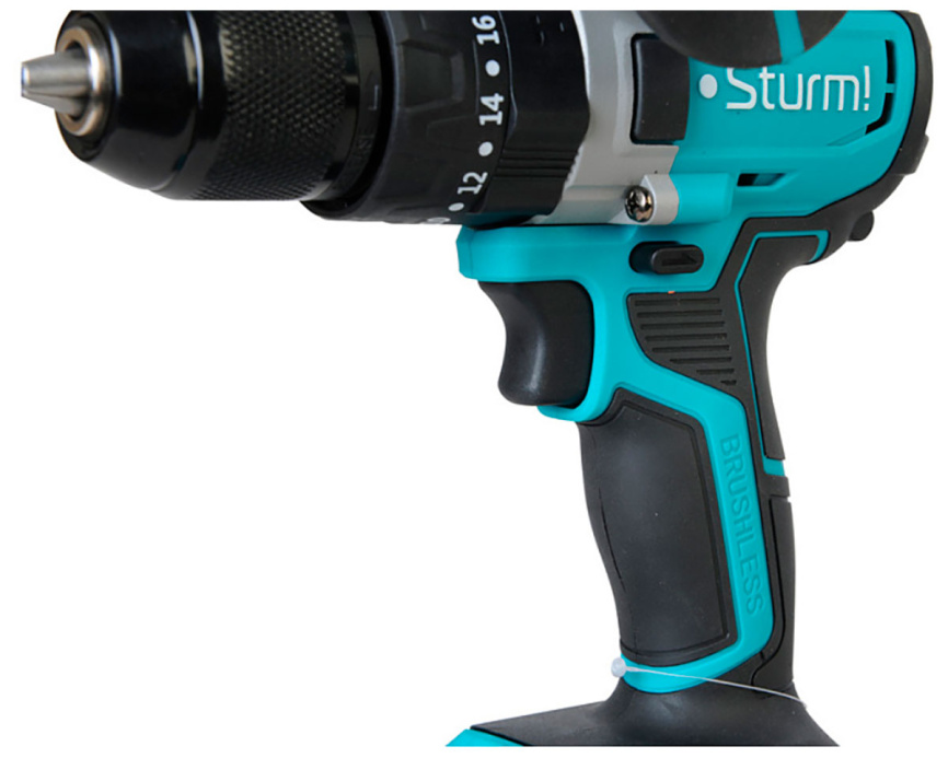 Дрель-шуруповерт аккумуляторная Sturm! CD2080I, 18В, 1BatterySystem, 80Нм, 2х3.0Ач, 5в1, доп. рук, кейс фото 7
