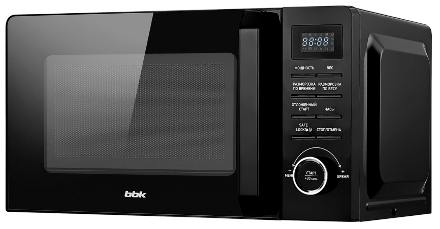 Микроволновая печь - СВЧ BBK 20MWS-723T/B, черный фото 1