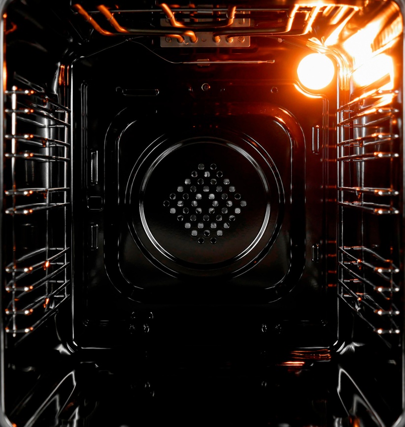 Электрический духовой шкаф LEX EDM 4570 BL 45 см, 55 л, гриль и конвекция, черный фото 5