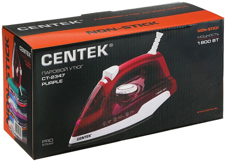 Утюг Centek CT-2347 PURPLE фото 5