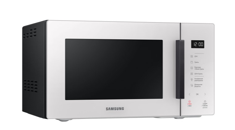 Микроволновая печь 23L GRILL MG23T5018AE/BW молочный SAMSUNG фото 3