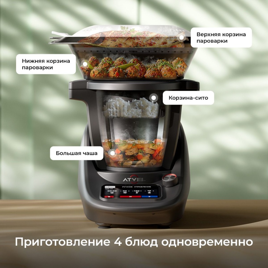 Кухонный робот Atvel KitchenBot M5 43205 фото 12