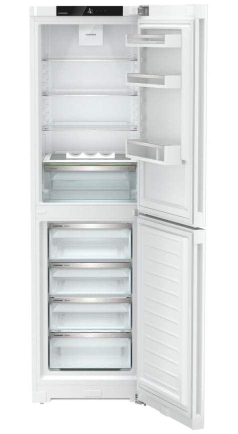 Двухкамерный холодильник Liebherr CNd 5704-22 001 No frost, белый фото 3
