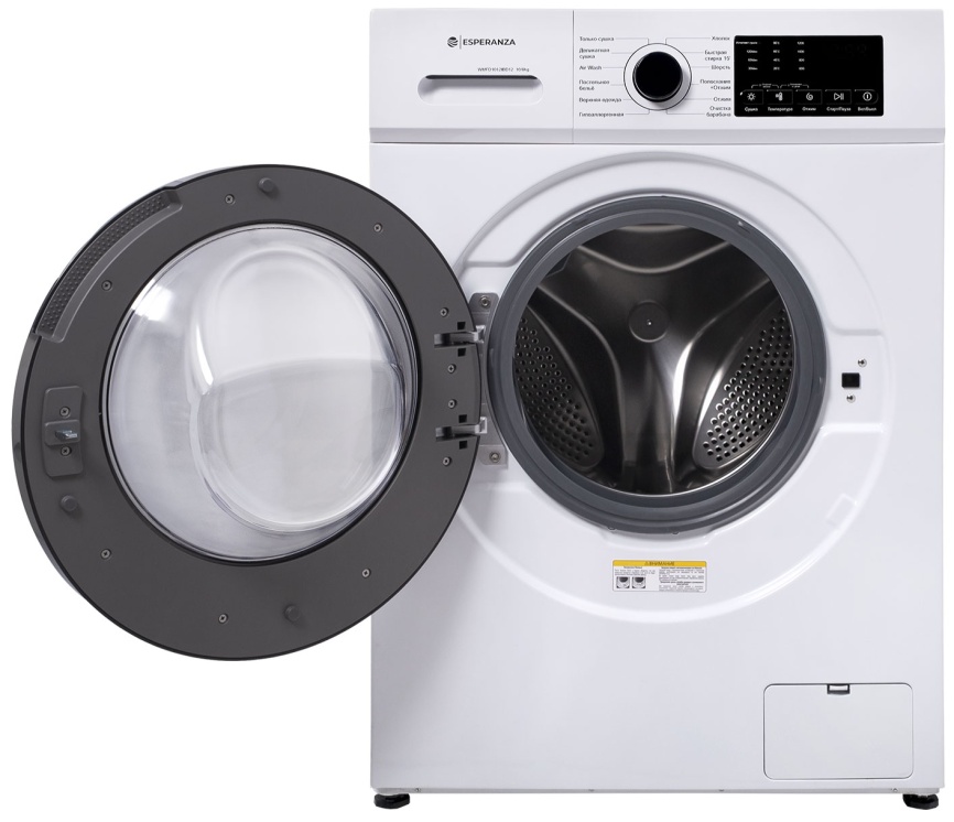 Стиральная машина с сушкой Esperanza WMFD1012IBD12 10,5 кг, белый фото 3