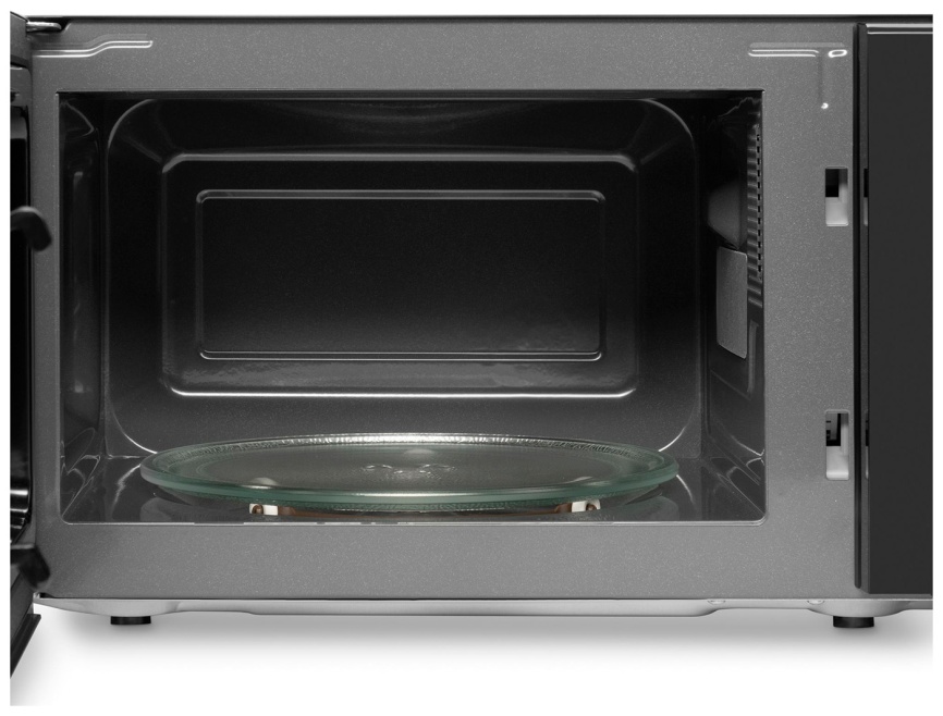 Микроволновая печь - СВЧ Hyundai HYM-D3034, 20 л, 700 Вт, черный/хром фото 9