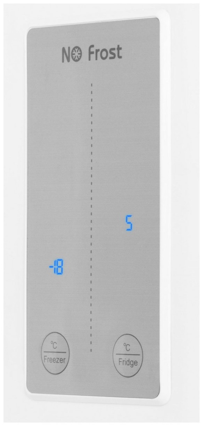 Холодильник Side-by-Side Maunfeld MFF177NFSE No frost, серый металлик фото 9