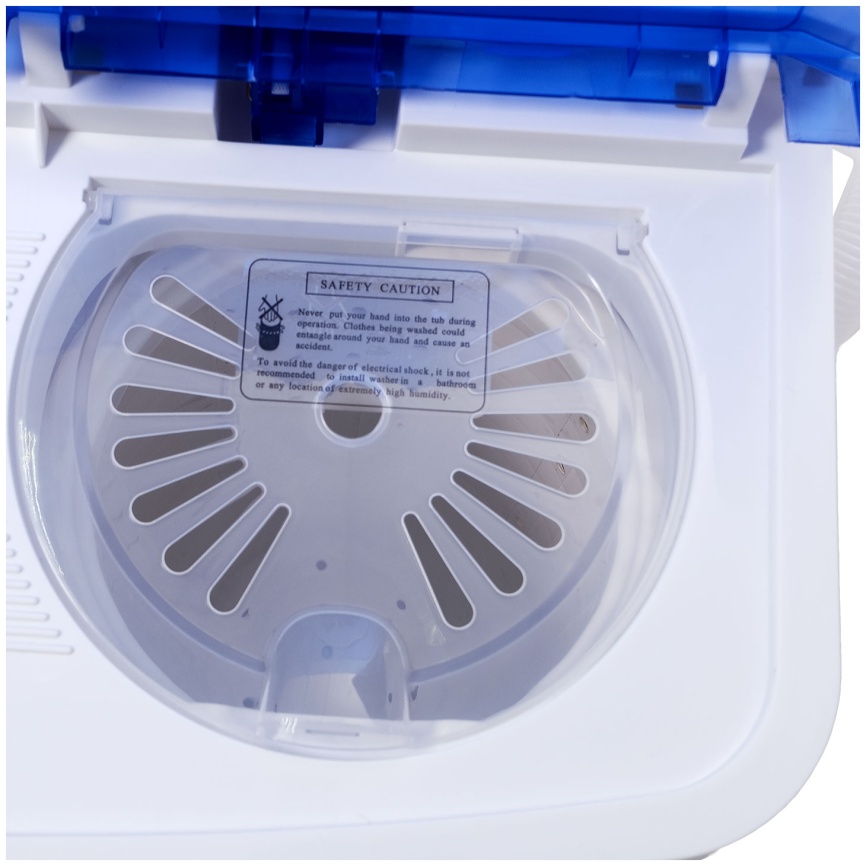 Активаторная стиральная машина Мечта WMS T613UPTA01 6 кг, белый, синий фото 13