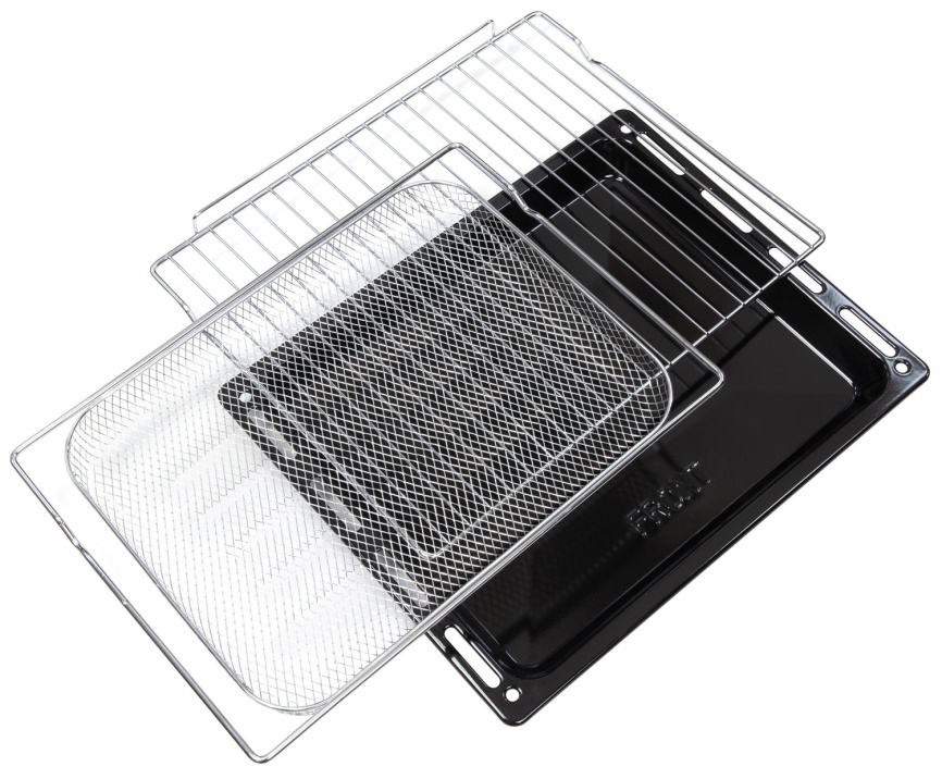 Электрический духовой шкаф Zigmund & Shtain E 168 W 59 см, 73 л гриль конвекция, белый фото 4