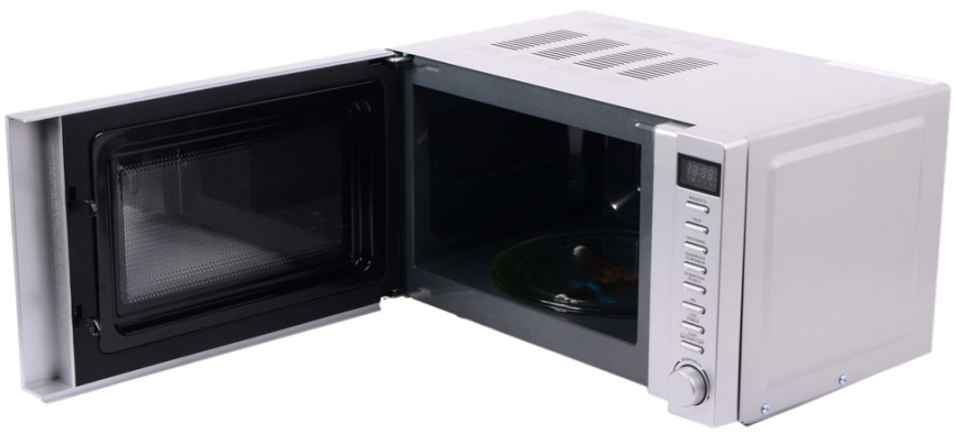 Микроволновая печь - СВЧ BBK 20 MWS-721 T/BS-M серебро фото 2