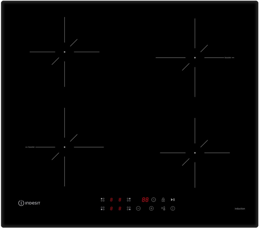 Электрическая варочная панель Indesit IS 40CQ60 NE фото 1