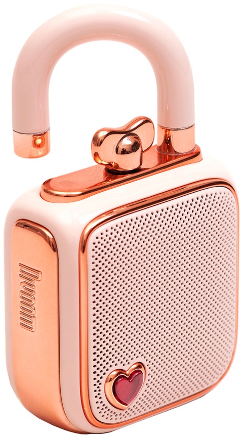 Портативная акустика Divoom LoveLock розовая 41000009686 фото 1