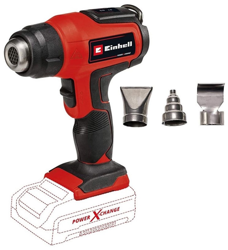 Фен технический Einhell PXC TE-HA 18 Li - Solo 4520500 фото 2