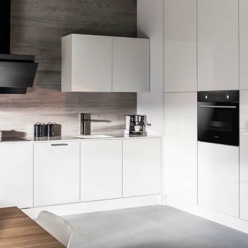 Электрический духовой шкаф Hansa BOES68461 59 см, 62 л, гриль и конвекция, черный фото 12