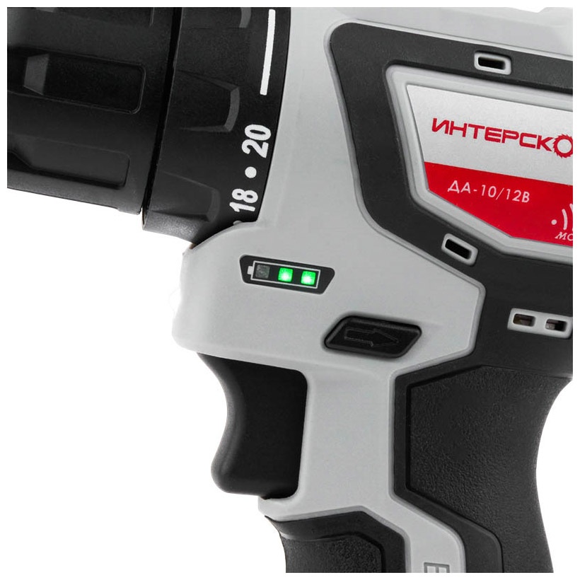 Дрель-шуруповерт Интерскол ДА-10/12В (757.2.2.43) фото 6