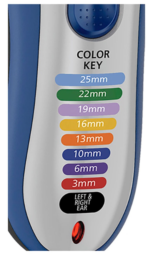 Машинка для стрижки волос Wahl Color Pro Cordless, синий/серый фото 2