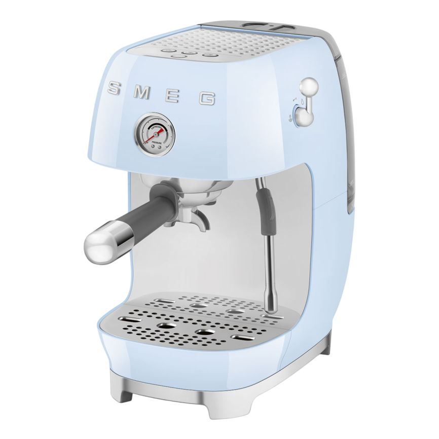 Рожковая эспрессо кофемашина SMEG ECF03PBEU фото 1